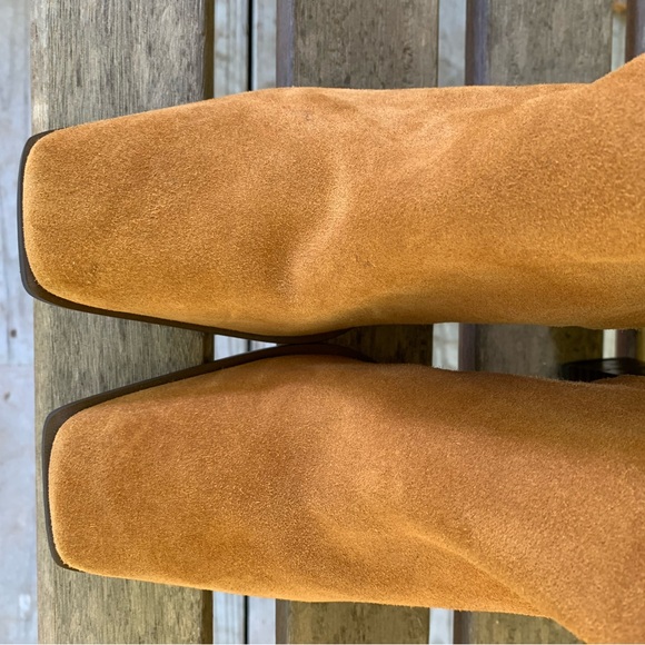 Sam Edelman Ivette Suede Boots Chestnut Brown Size 9M NWOT - Picture 9 of 13